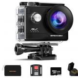 New Action Camera 4K with 64G SD Card Sports