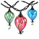 New 10ct 7.4ft Multi-color Balloon Shape Plastic