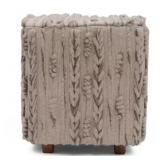 New  Howie Natural Textured Ottoman