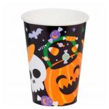 New 18 Halloween Vibrant Tapered Paper Cups