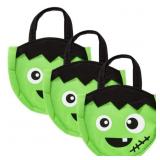 New Halloween Felt Decorative Treat Bag Set 3