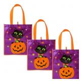 New Halloween Set 3 Reflective Treat Bag 20in