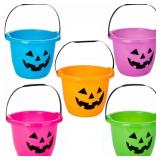 New Halloween Trick a Treat Buckets 5 pack