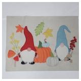 New Rubber Gnome Trio Rug 24"