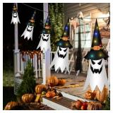 New Halloween Decorations Outdoor,5 Pack Glowing
