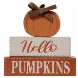 New Triple Holiday Tabletop Decor 7in