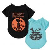 New Set of 4 Halloween Pet Tees