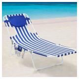 New Folding Backpack Face-Down Beach Lounger