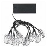 New Happy Halloween Battery Operated Light Set 36"