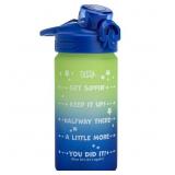 New Tasty 16 oz Blue and Green Ombre
