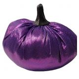 New Set of 2 Fabric Pumpkin Decor