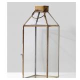 New Large Gold Decorative Hurricane Lantern