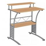 New New Maple Computer Desk with Top and Lower