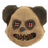 New Happy Halloween Burlap Bear Mask