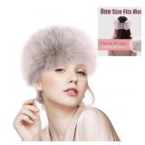 Faux Fur Headbands for Women, Fluffy Winte