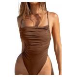 Small Women Sexy One Piece Swimsuits Tummy Control