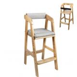 $109 PandaEar Wooden High Chair for Toddlers, Adju