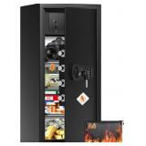 $230 31.5'H Large Safe Box for Home & Office, 8.0