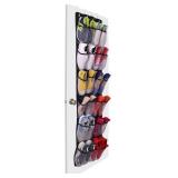 Over The Door Shoe Organizer - 24 Mesh Pockets,Han