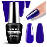 NXJ INFILILA Blue Gel Nail Polish, One-Stroke Colo
