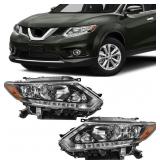 $139 Fit for 2014-2016 Nissan Rogue Headlights Ass