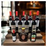 $71 Liquor Bottle Stand, Holds 18 Bottles,3 Tier L