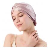 Silk Bonnet for Sleeping Women, 100% Mulberry Silk