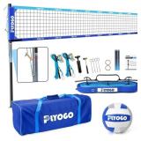 $130 Volleyball Net for Backyard, Professional Por