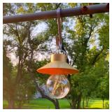 Mini LED Hanging Lamp in Gold