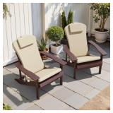 $120 50x20 Inch Adirondack Chair Cushion