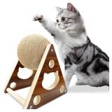 Cat Scratcher Toy,Natural Sisal Rope Cat Scratchin