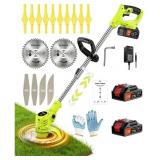 21V Cordless Weed Wacker Electric, 650W 6000 RPM B