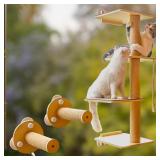 $80 Cat Window Perch and Cat Wall Shelves 2 in 1 C