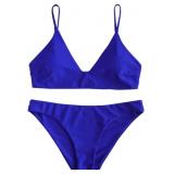 Xsmall Women's Solid Spaghetti Strap Bralette Biki