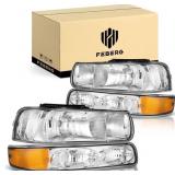 $77 OE Style Anti-Yellowing Headlights for 99-02 C