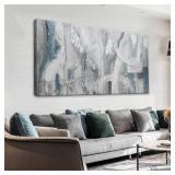 $135 Large Abstract Wall Art For Living