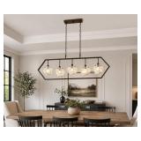 $206 Mineral 5-Light Palladian Bronze Chandelier