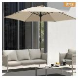 7.5FT Large Outdoor Patio Umbrella Market Tab
