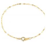 $120 14K Gold Mirror Bracelets, Real Gold Sparkle