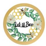 Bee Metal Sign, Honey Bee, Bee Garden Sign