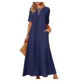 XL Summer Spring Maxi Dresses for Women 2026 Casua