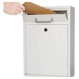Steel Key Lock Mail Boxes Outdoor, Locking Wall Mo