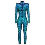Small Women's Skeleton Bodysuit Halloween Costume