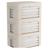 3Pack Frame Storage Box - Clothes Storage Bi