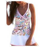 Medium Two Piece Tankini Swimsuits for Women, Tumm