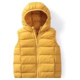 5-7Y Boys Girls Lightweight Down Vest, Winter Warm
