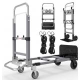 $1203 in 1 Convertible Hand Truck Dolly Cart with
