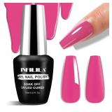 NXJ INFILILA Pink Gel Nail Polish, 15ml 0.51oz One