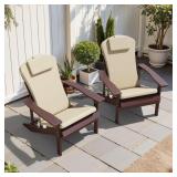 $120 50x20 Inch Adirondack Chair Cushion
