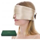 100% Mulberry Silk Sleep Mask, Large Size Travel E